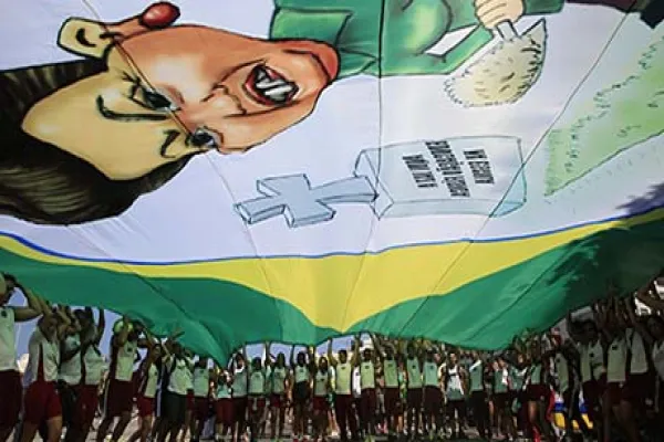 Tens of Thousands March Against President Across Brazil