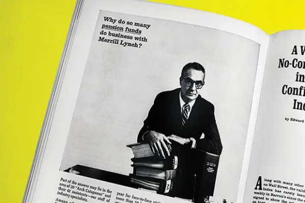 The first issue of Institutional Investor (Photo Credit: II)