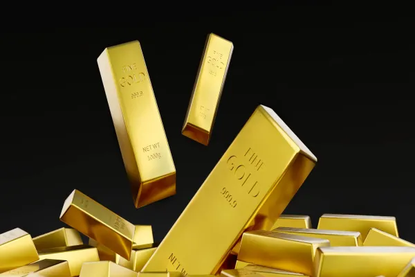 Bars of Gold Bullion 