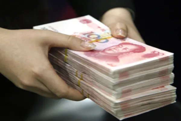 China's Yuan Little Changed At 6.8289 Vs U.S. Dollar