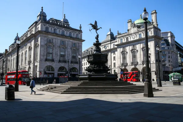 36 South Capital Advisors has its offices near the Piccadilly Circus in London. (Hollie Adams/Bloomberg)