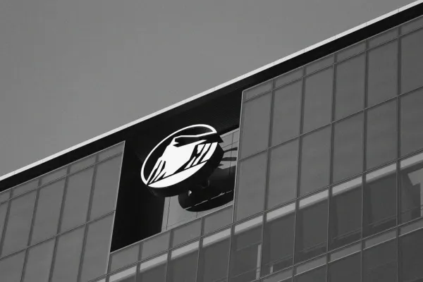 Prudential Financial Inc. Tower in Newark, NJ (Victor J. Blue/Bloomberg)