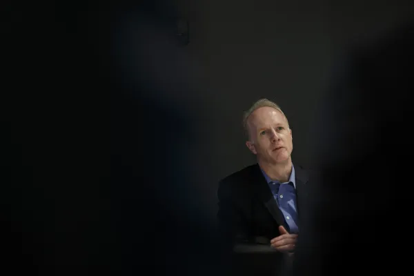 Mark Machin, CEO of the Canada Pension Plan Investment Board. (Cole Burston/Bloomberg)