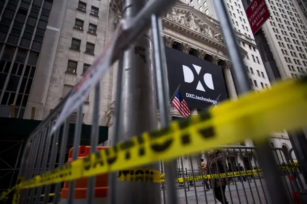 Glenview’s biggest winner in March was DXC Technology. (Michael Nagle/Bloomberg)