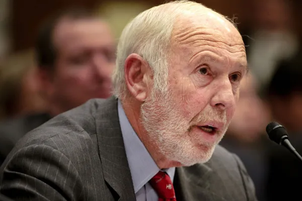 James Simons (Brendan Smialowski/Bloomberg)