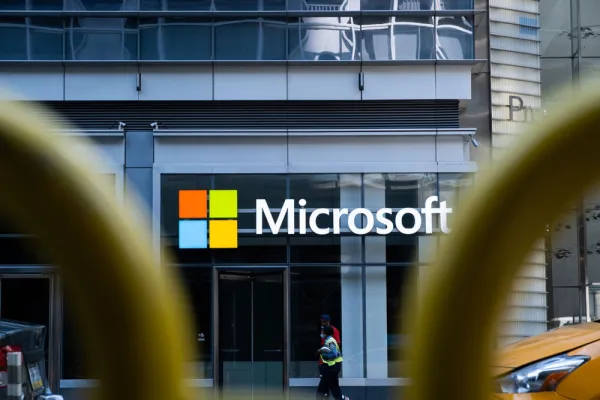 Microsoft was one of Tiger Global's largest long positions. (Jeenah Moon/Bloomberg)