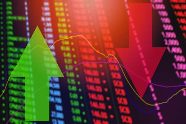 Stock market ups and downs