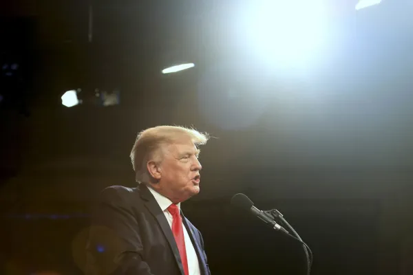 Donald Trump (Dylan Hollingsworth/Bloomberg)