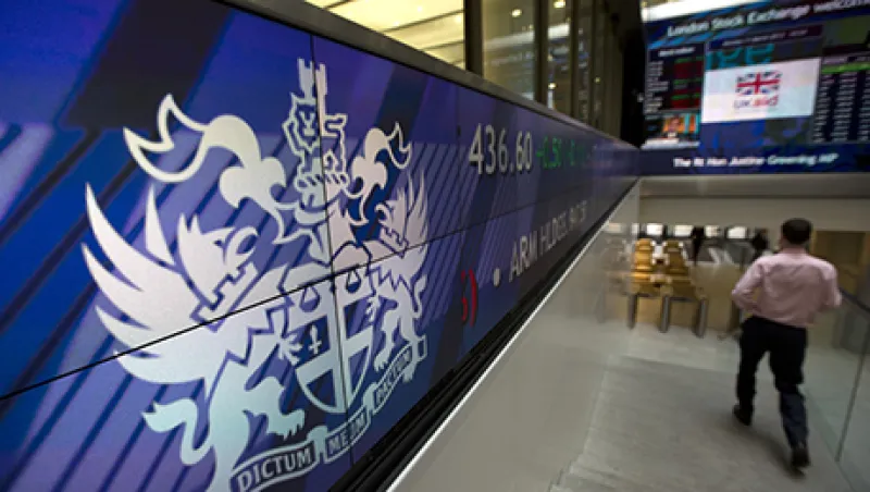 London Stock Exchange As Stocks Fall On Italian Downgrade