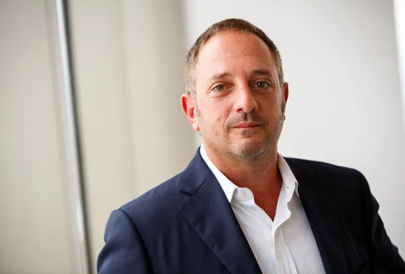 Andrew Left, owner and founder of Citron Research. (Patrick T. Fallon/Bloomberg)