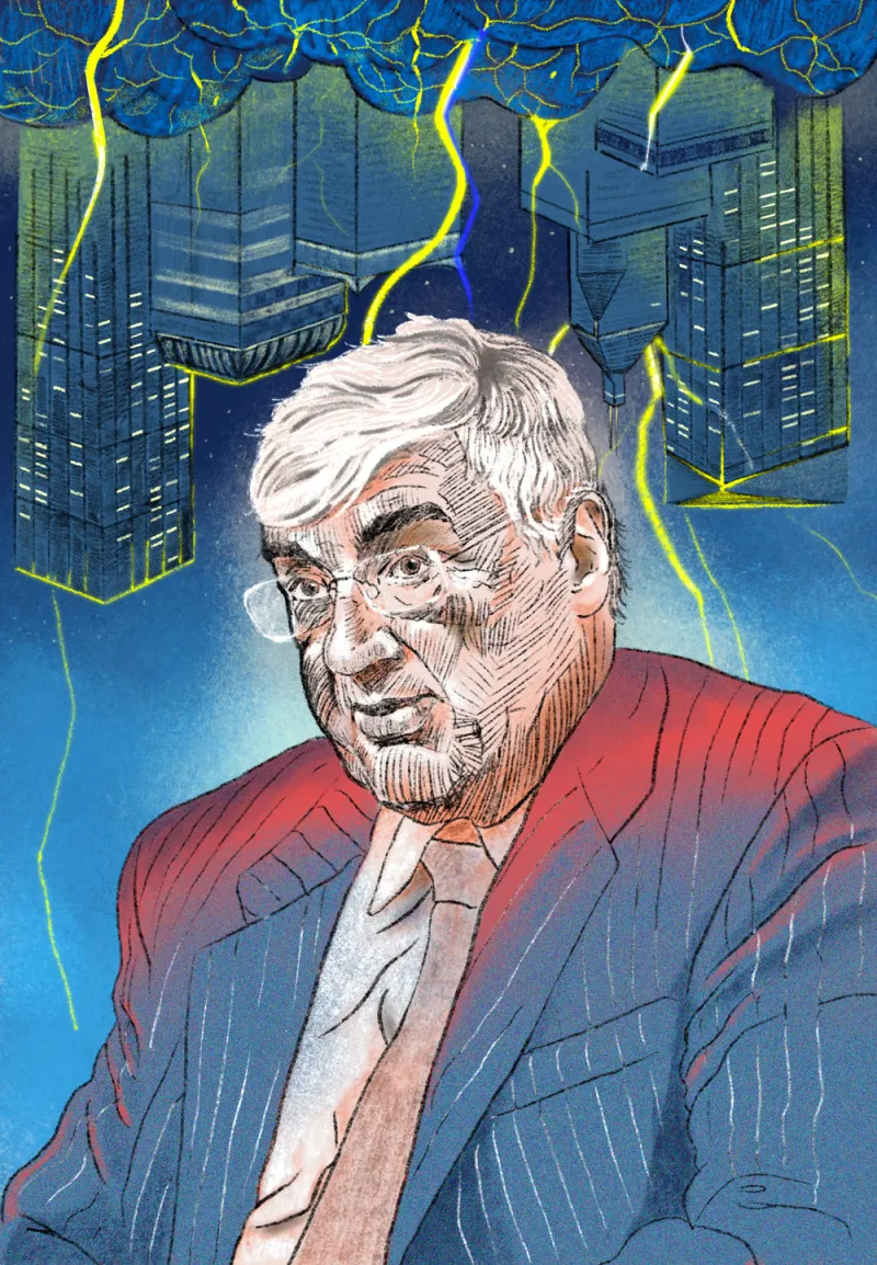 Michael Hintze (Illustration by Jeremy Leung/II)