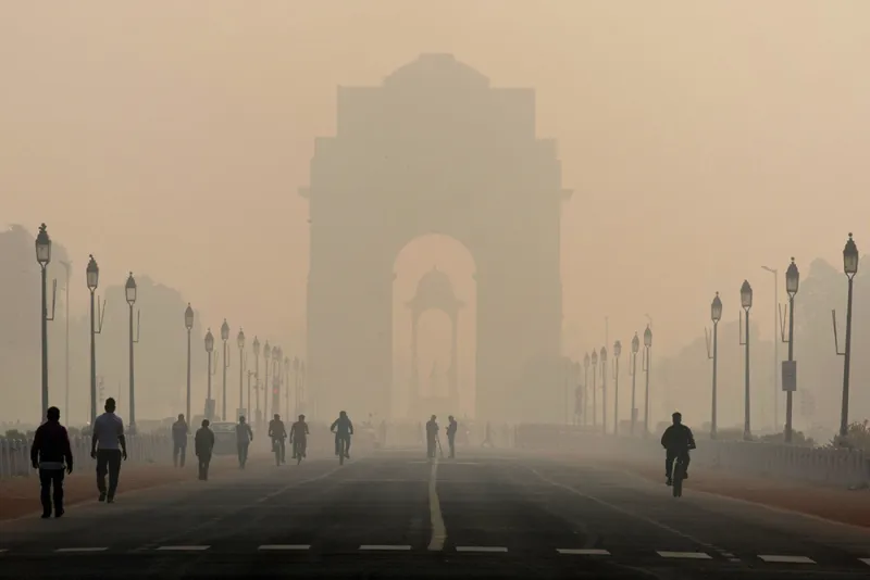 India Gate monument (Ruhani Kaur/Bloomberg)  