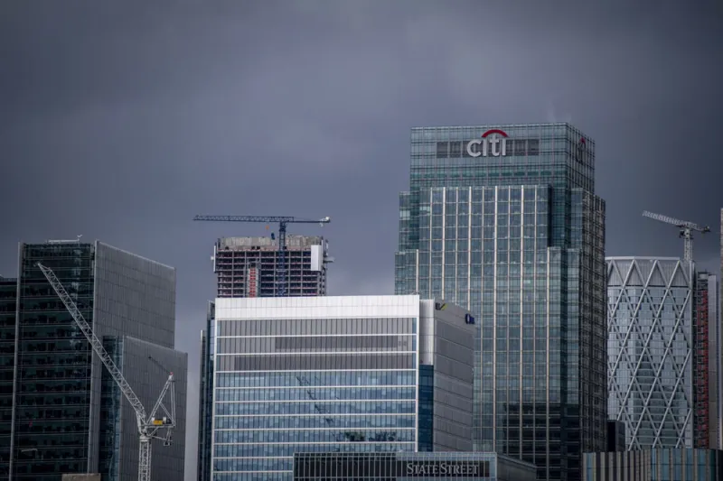 Citigroup offices in London's financial district. (Chris J. Ratcliffe/Bloomberg)