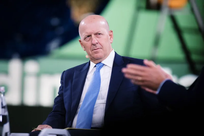 David Solomon, chief executive officer of Goldman Sachs, (Tiffany Hagler-Geard/Bloomberg)