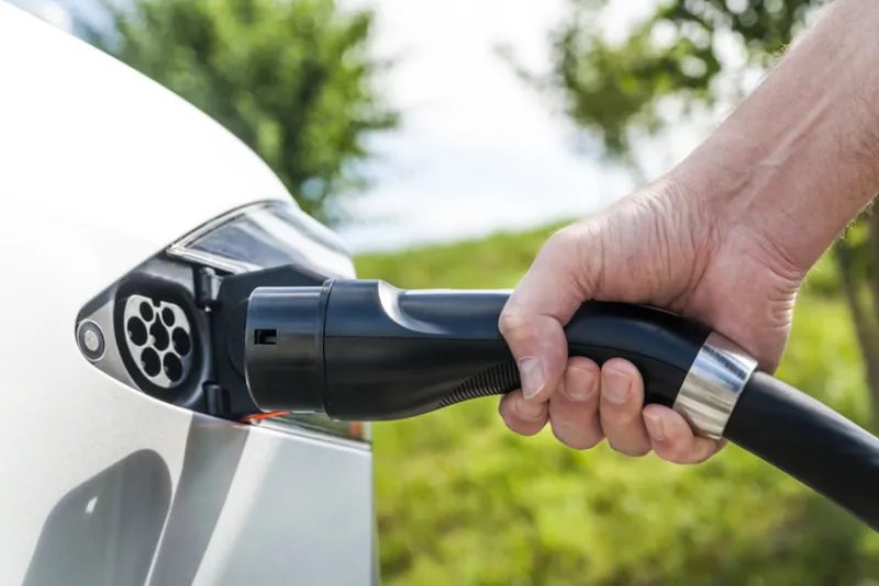 Charging of an electric car