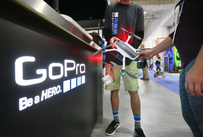 Greenlight tripled its stake in GoPro in the second quarter. (George Frey/Bloomberg)