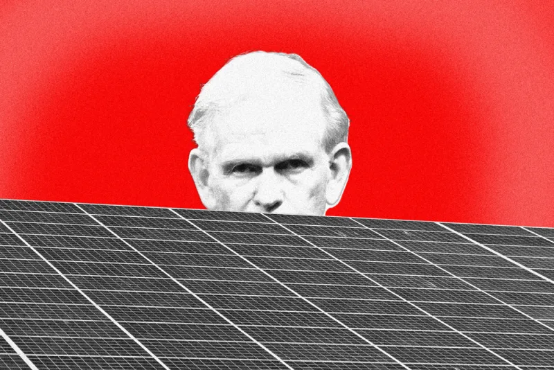 (Illustration by II; Daniel Acker/Bloomberg)