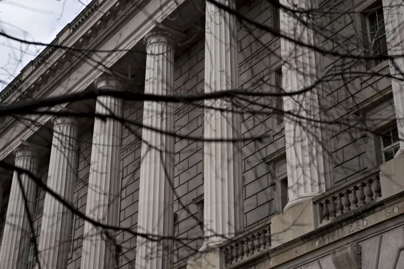 IRS headquarters in Washington, D.C. (Andrew Harrer/Bloomberg)