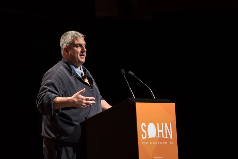 Larry Robbins, CEO of Glenview Capital Management. (Kholood Eid/Bloomberg)