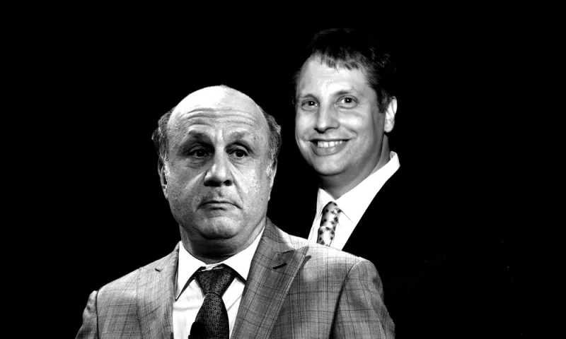 David Siegel and John Overdeck (Bloomberg photos)