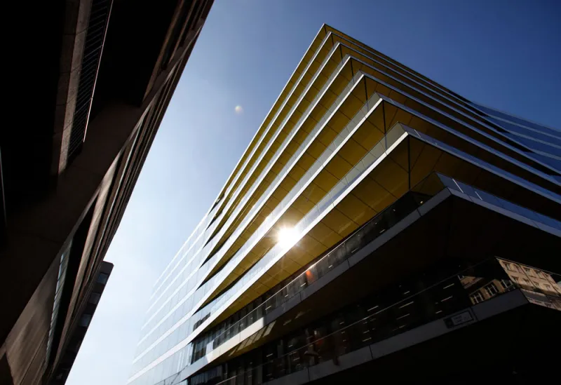 Man Group headquarters. (Simon Dawson/Bloomberg)