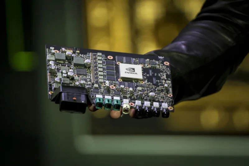 Chipmaker Nvidia has been a top-performing stock for the firm in 2020. (David Paul Morris/Bloomberg)