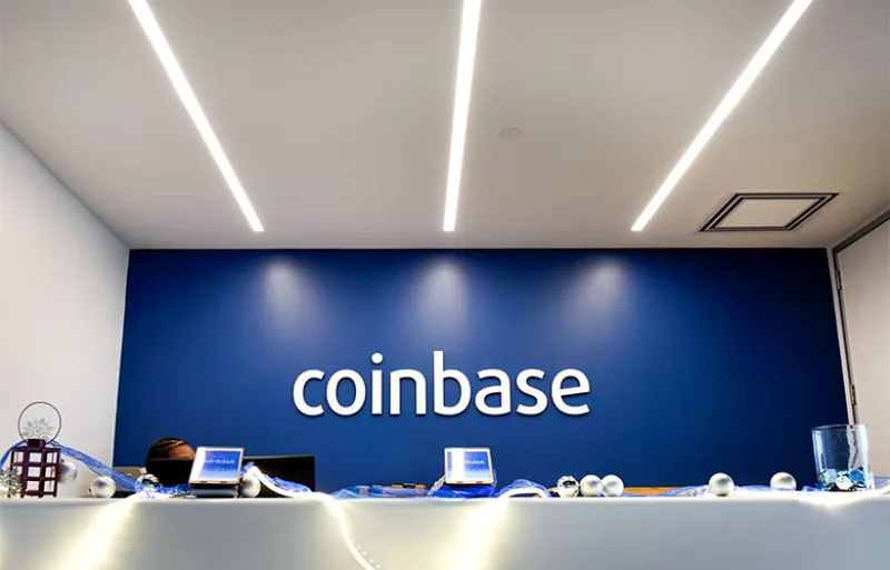 Coinbase Inc. offices in San Francisco (Michael Short/Bloomberg)