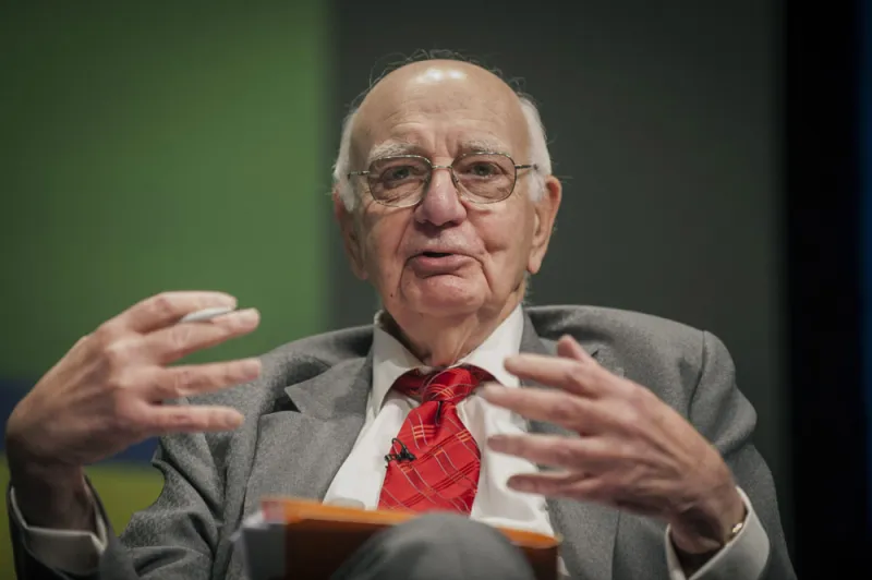 Paul Volcker (Pete Marovich/Bloomberg)